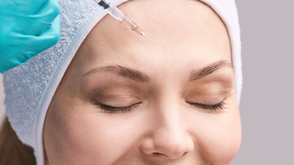 Non-surgical brow lift